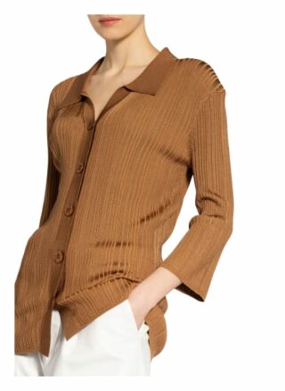 Claudie Pierlot Strickjacke Meri Mit 3/4-Arm beige
