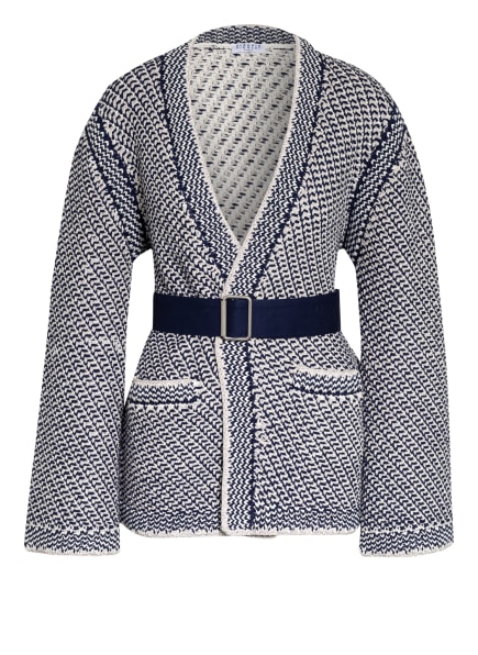 Claudie Pierlot Strickjacke Monumental blau Claudie Pierlot Strickjacke Monumental blau