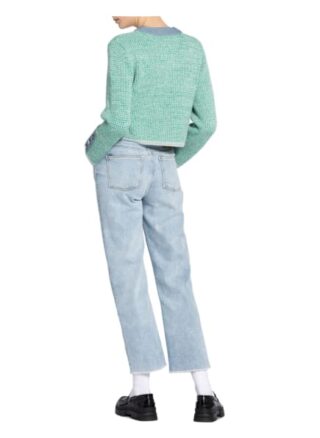 Claudie Pierlot Strickjacke Musical Mit Glitzergarn blau