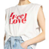 Claudie Pierlot Top Tonlove blau