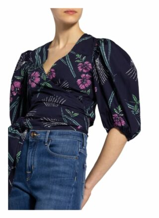 Claudie Pierlot Wickelbluse Bambino schwarz