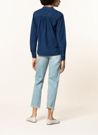 Closed Blusenshirt Nyssa blau