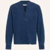 Closed Blusenshirt Nyssa blau