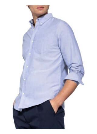 Closed Hemd Slim Fit blau