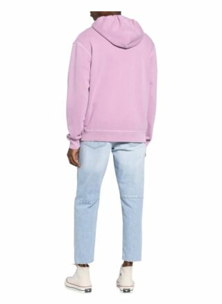 Closed Hoodie violett