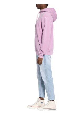 Closed Hoodie violett