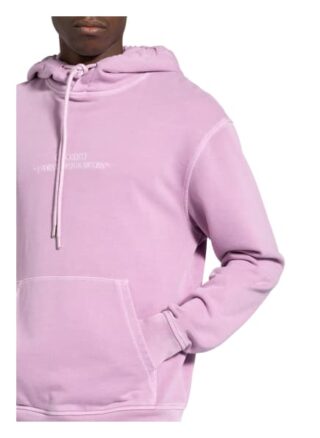 Closed Hoodie violett