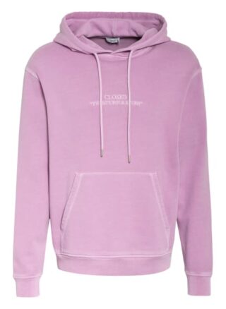 Closed Hoodie violett