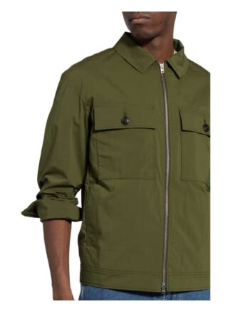 closed Blouson Herren, Grün
