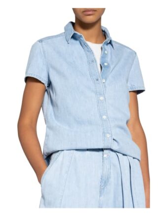 Closed Jeansbluse Owen blau