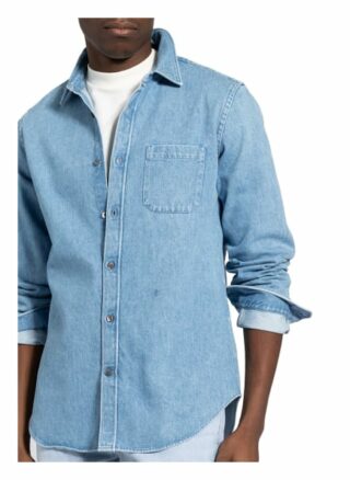 Closed Jeanshemd Regular Fit blau