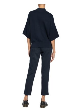 Closed Kurzarmpullover blau