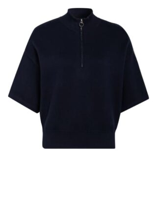 Closed Kurzarmpullover blau
