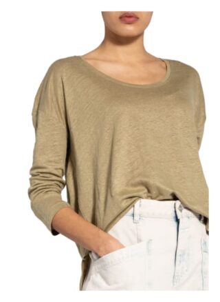 Closed Leinenshirt gruen
