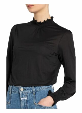 Closed Longsleeve schwarz