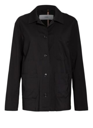 Closed Overshirt Willow schwarz