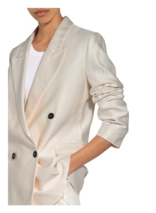 Closed Oversized-Blazer Cockerel weiss