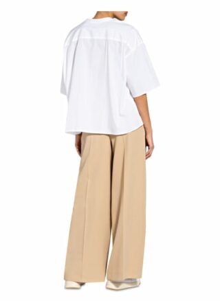 Closed Oversized-Bluse weiss