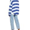 Closed Oversized-Pullover blau