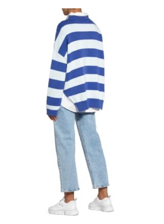 Closed Oversized-Pullover blau
