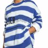 Closed Oversized-Pullover blau