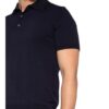 Closed Strick-Poloshirt blau