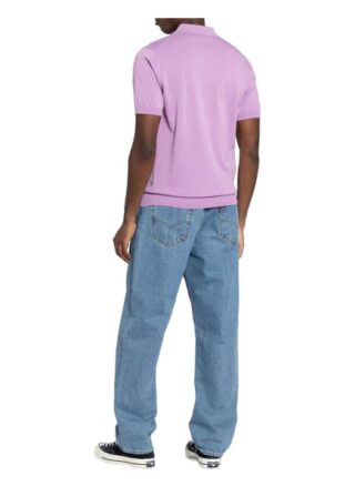 closed Poloshirt Herren, Lila