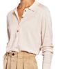 Closed Strick-Poloshirt violett