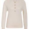 Closed Strick-Poloshirt violett