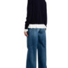 Closed Strickjacke blau