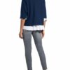 Closed Sweatshirts Mit 3/4-Arm blau