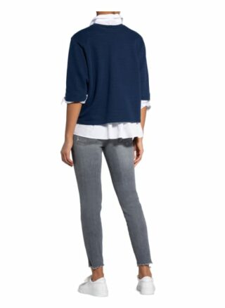 Closed Sweatshirts Mit 3/4-Arm blau