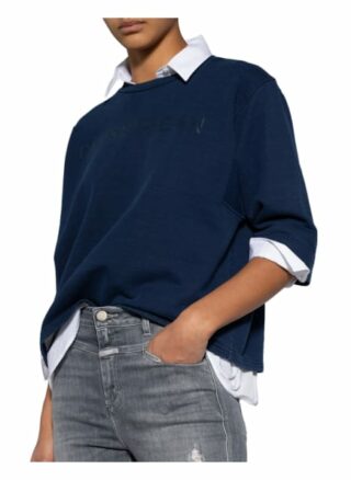 Closed Sweatshirts Mit 3/4-Arm blau