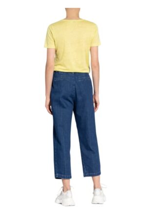Closed T-Shirt Aus Leinen gelb