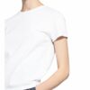 Closed T-Shirt Mit Leinen weiss