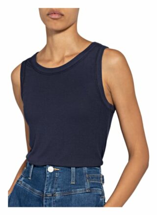Closed Tanktop blau
