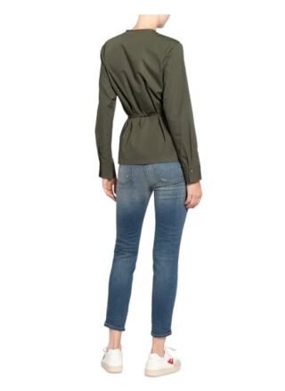 Closed Wickelbluse Amelia gruen