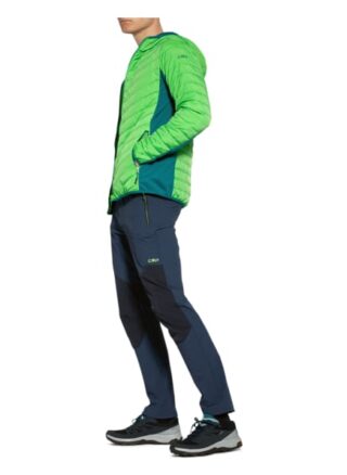 Cmp Hybrid-Steppjacke gruen