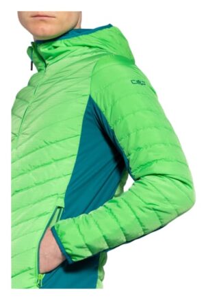Cmp Hybrid-Steppjacke gruen