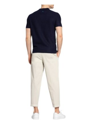 COLOURS & SONS Pique-Poloshirt Herren, Blau