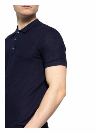 COLOURS & SONS Pique-Poloshirt Herren, Blau