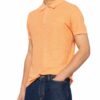 COLOURS & SONS Piqué-Poloshirt Herren, Orange