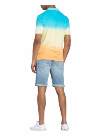 COLOURS & SONS Phil Pique-Poloshirt Herren, Blau