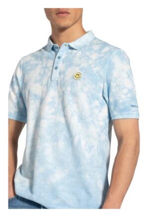 COLOURS & SONS Phil Pique-Poloshirt Herren, Blau