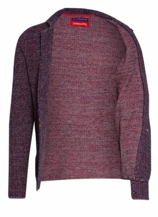 Colours & Sons Strickjacke Sting violett