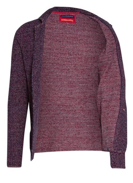 Colours & Sons Strickjacke Sting violett Colours & Sons Strickjacke Sting violett