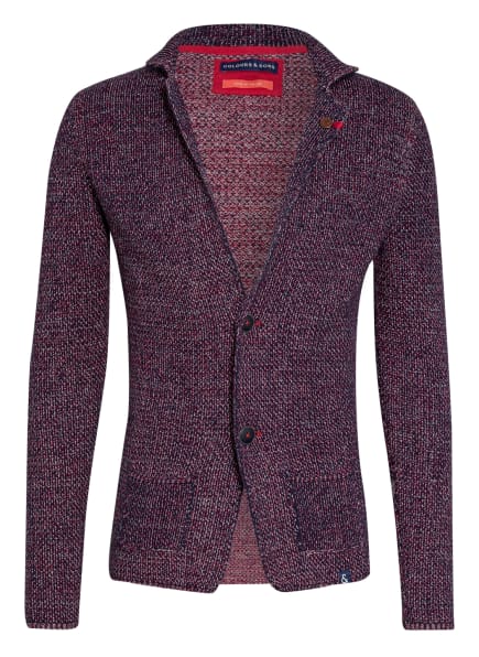 Colours & Sons Strickjacke Sting violett Colours & Sons Strickjacke Sting violett