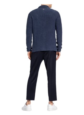 Colours & Sons Strickjacke blau
