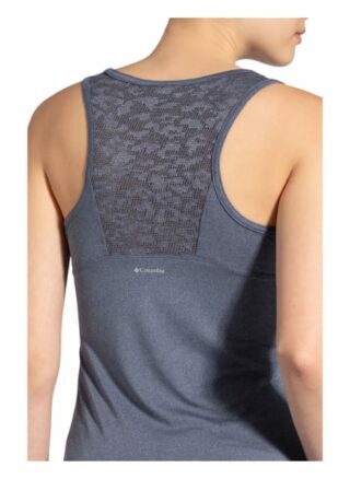 Columbia Tanktop Peak To Point™ Mit Mesh-Einsatz blau