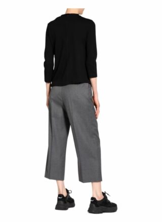 Comma Blusenshirt Mit 3/4-Arm schwarz